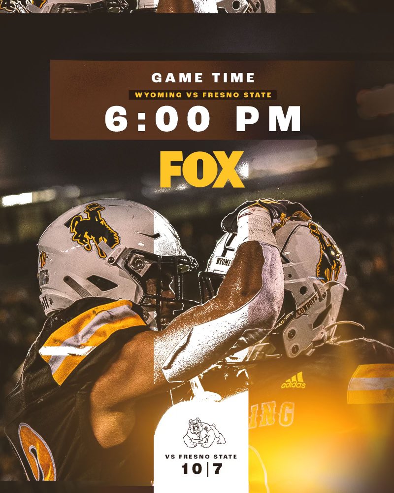 wyo_football's tweet photo. It’s a Fox kind of day when Fresno State comes to town Saturday >> https://t.co/enkLizrtsR https://t.co/VdEsmloRWZ