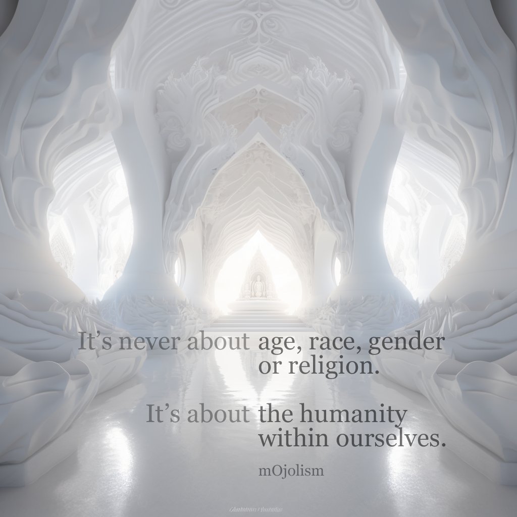 UNCONDITIONED17's tweet photo. What are the boundaries that separate us,
to transcend divisive notions,
and to embrace our interconnectedness?
Age? Race? Gender? Religion? Sexual preference?
It is merely labels of our self identification,
not labels for discrimination. https://t.co/3w4D7js8HU
