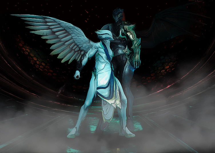 Shy_AnaBanana's tweet photo. #warframe #Tennotober #Tennotober2023 #editedcaptura 

Day 1: #Portal 
"Together as one" https://t.co/Qi9rhvyCqT