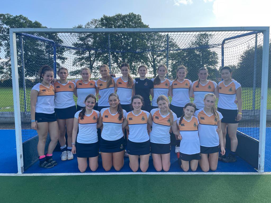 strath_sport's tweet photo. Well done to our 1st XI girls who enjoyed 4 competitive games at the Scottish Boarding Schools tournament today. 

A brilliant day of hockey for our girls &amp; a special mention to the 3 Anna’s who all made their 1st team debuts this afternoon 🏑👏 

#StrathHockey #BlueandGold https://t.co/asZ472agIs