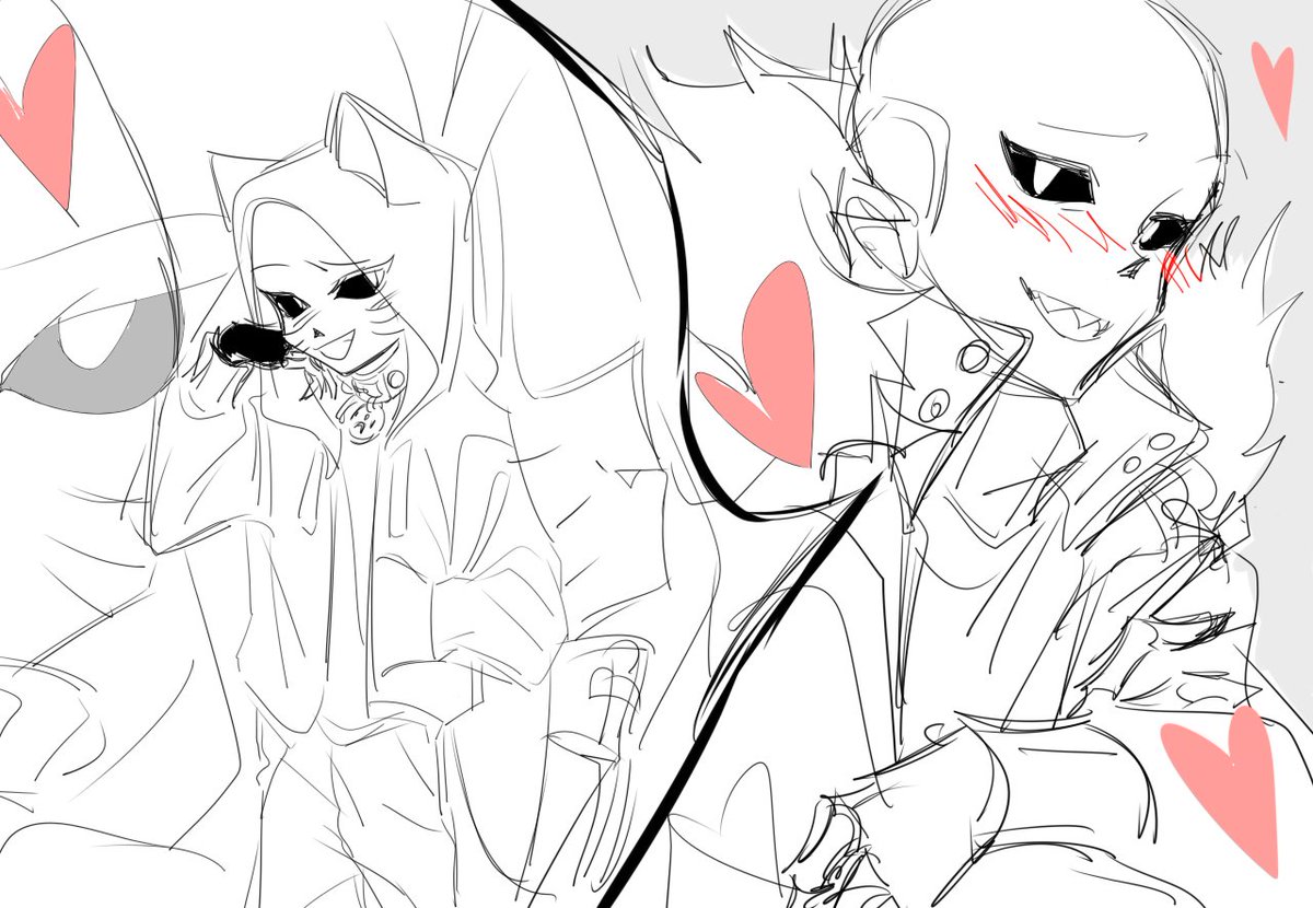 TommikChan's tweet photo. #CatSans #FellSans #CatRed #Sancest #Cattale #Underfell #Sanscest https://t.co/gcb6IRRK4Q