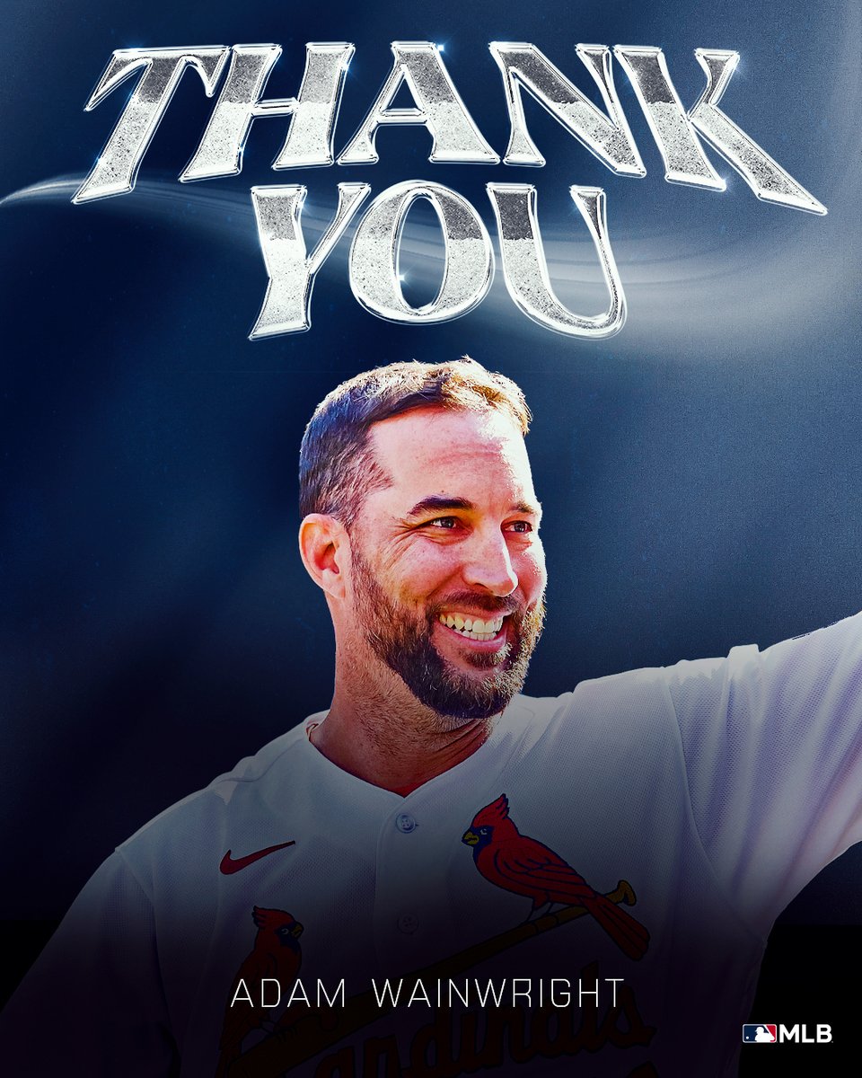 200 wins, 3-time All-Star, 2 Gold Glove Awards, World Series champion, 2020 Roberto Clemente Award winner, and 18 years in a Cardinals uniform – more than any pitcher in franchise history.

Thank you for the memories, Adam Wainwright!