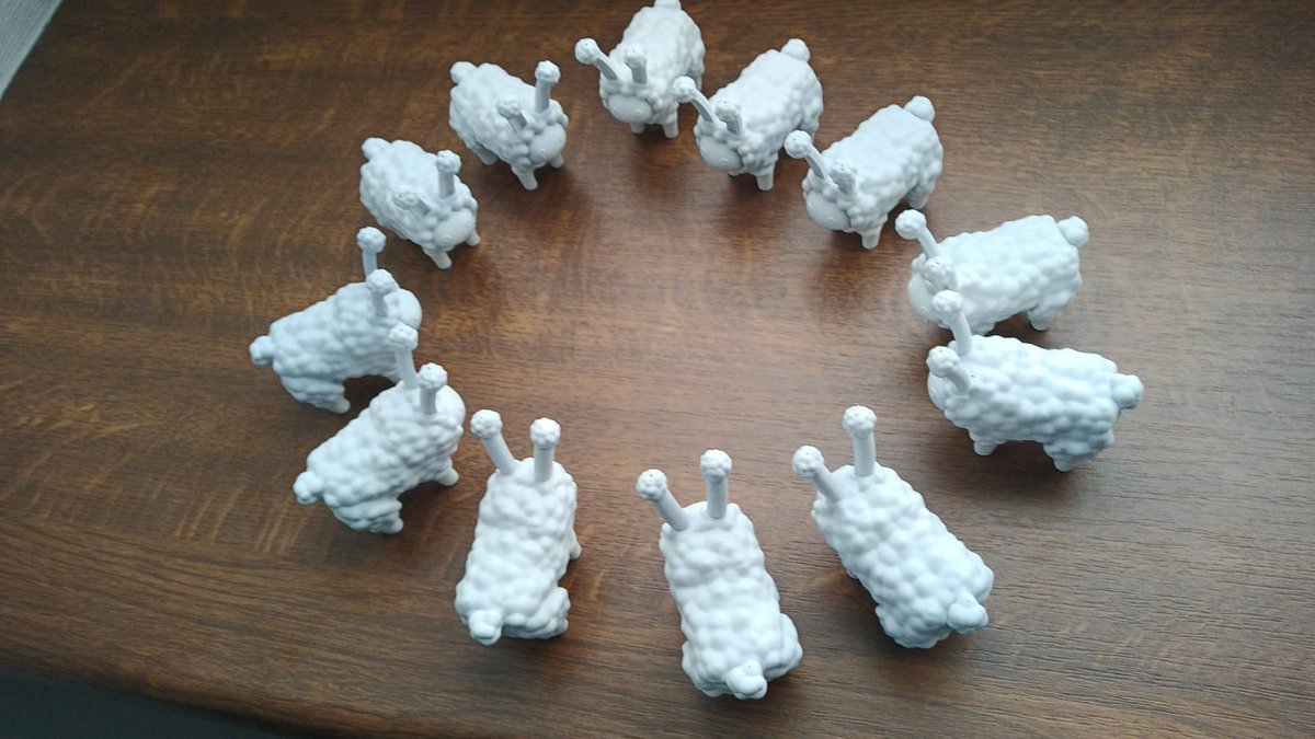 EdRohkovaWelch's tweet photo. White rabbit, white rabbit, white rabbit #rabbitday #shabbit #rabbit #sheep https://t.co/KAP5pkpmq7