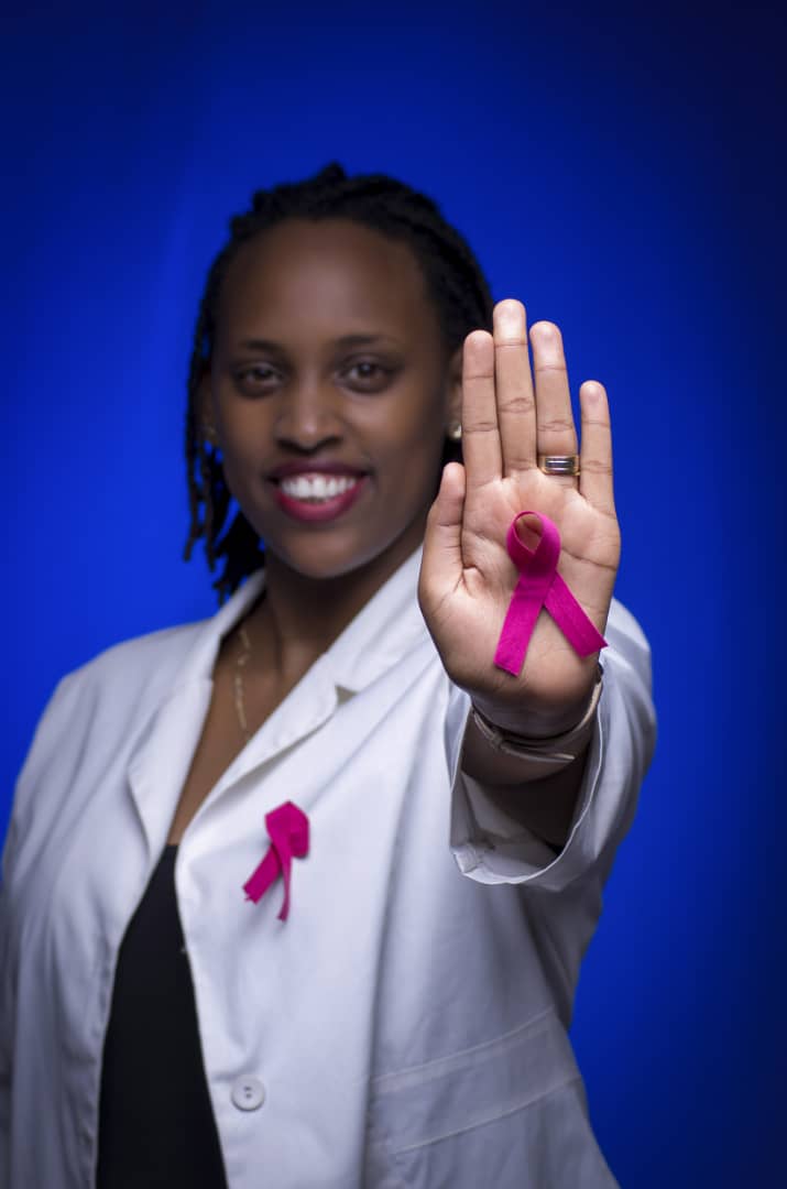I am joining the campaign, wearing a pink ribbon and saying stop to the #breastcancer! Would you join <a href="/uzimassociation/">Uzima</a> breast cancer awareness month? #PinkOctober