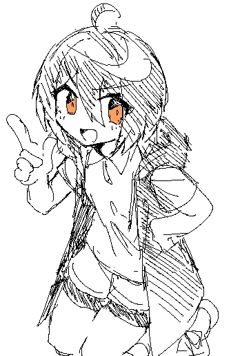 昔の創作の主人公