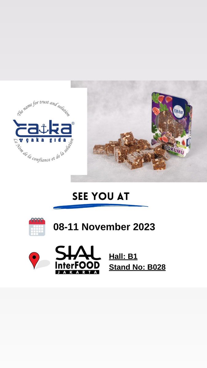 CakaGida's tweet photo. #sialinterfood #sial #sialjakarta
#driedfruits #energybar https://t.co/tBKNI520S2