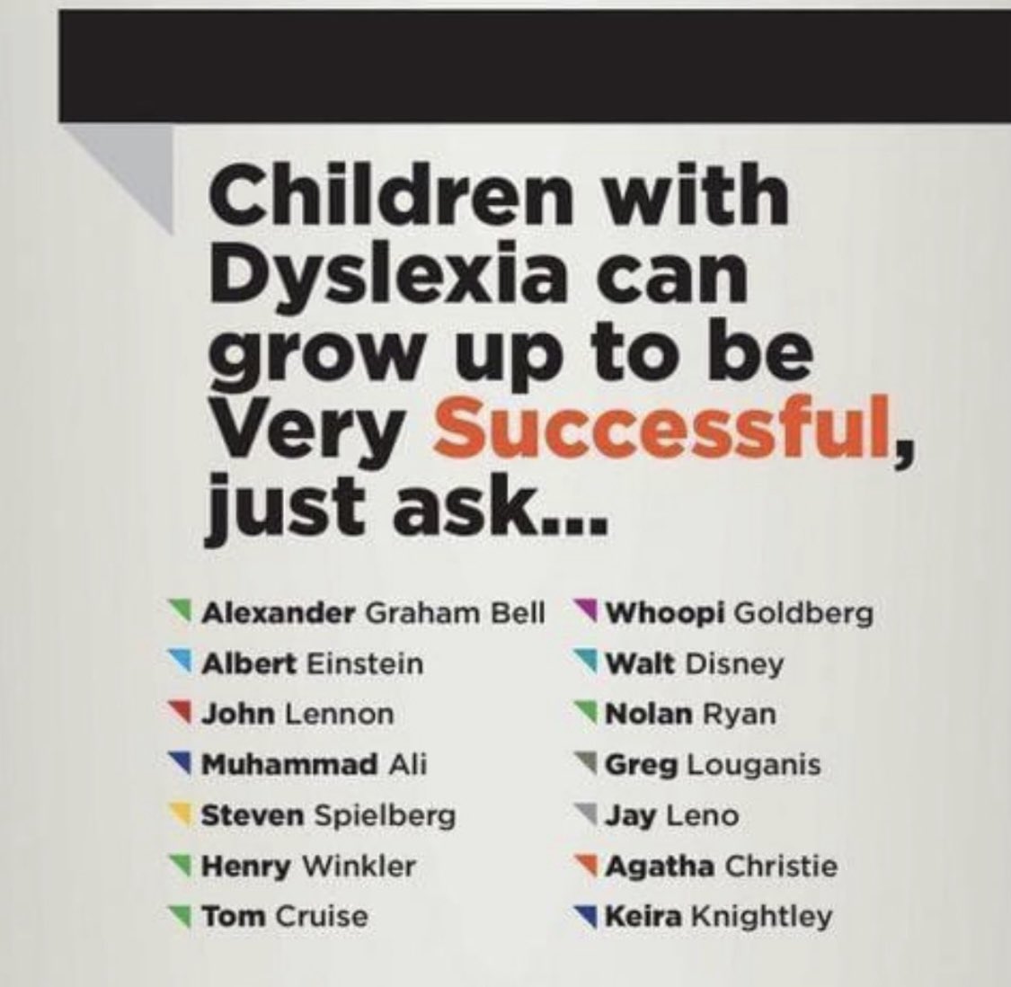 October is dyslexia awareness month. 35% of self made millionaires r dyslexic. But our prison systems have over 50% of dyslexics. Many more read on a 4 grade level. Dyslexia doesn’t impact your intelligence. Reading is freedom. Get your kid’s screen if they struggle with reading