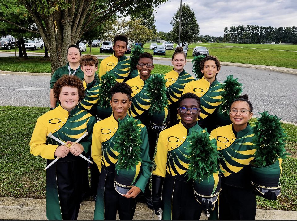 Check out our eighth graders performing with <a href="/OHSDuckNation/">Odessa High School DE</a> Marching Band! Great job Cobras!
