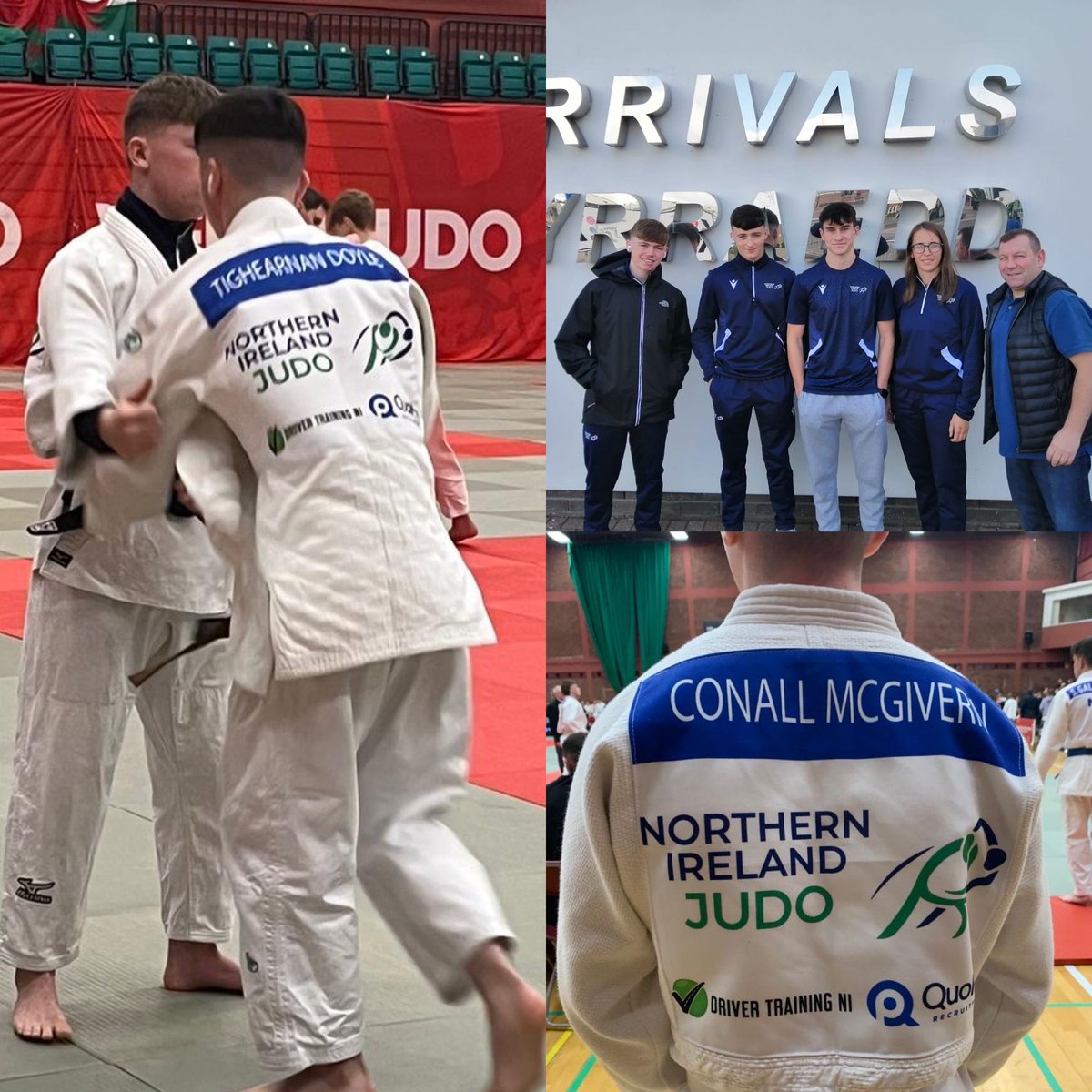 Congratulations to Tighearnan, Emma, Conall and Ewan for some solid performances at the Welsh Open on Saturday! 

No medals this time, but brave efforts and skill on the mats against tough opponents. 

Platforms in place for development for all of our Pathway Squad members🥋👏