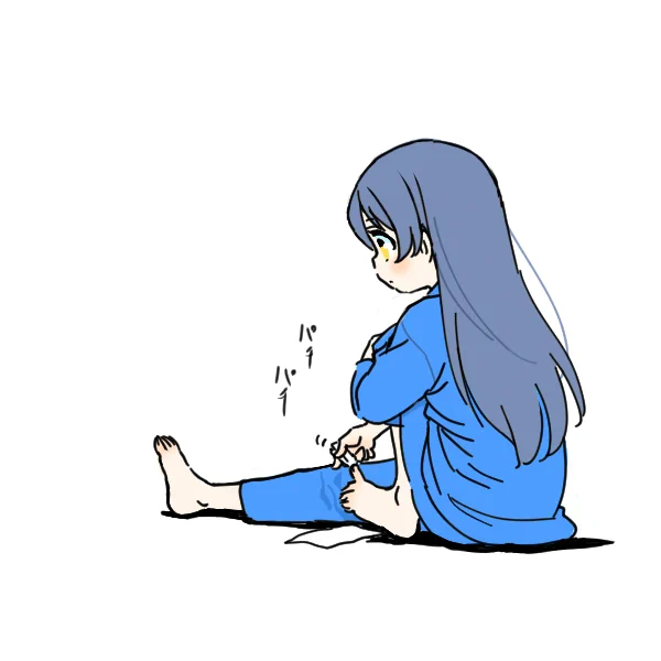 爪切ったんで寝ますほなおやすみ 