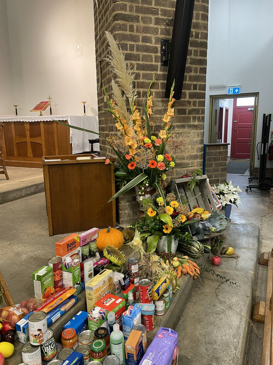 StPaulsRuislip's tweet photo. Lovely service @StPaulsRuislip this morning to celebrate Harvest. https://t.co/HReLgCYV6A