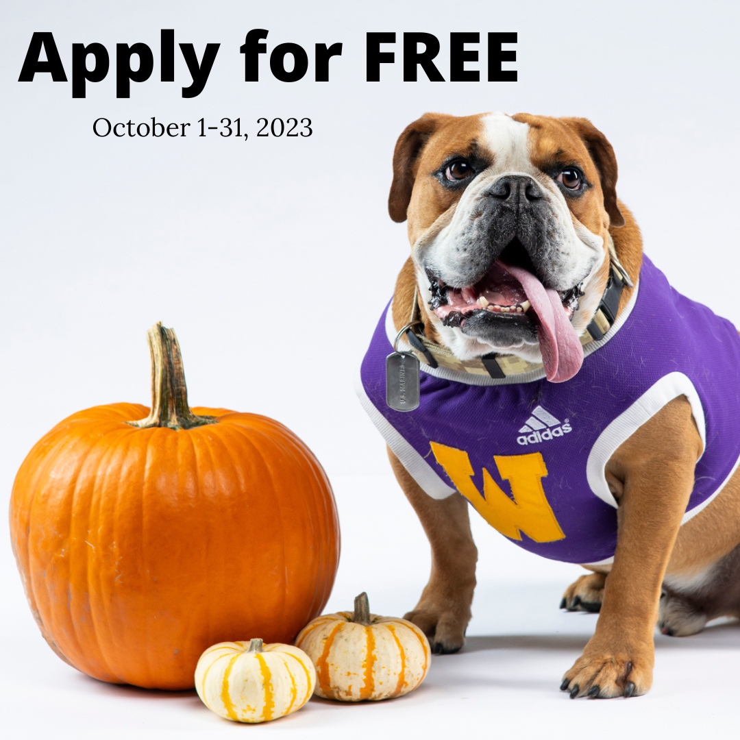 Become a Leatherneck this month with the application fee waived! 🐾 This waiver applies only to domestic undergraduate applications. wiu.edu/apply 

#wiu #wiuadmissions #leathernecks #collegeapplication