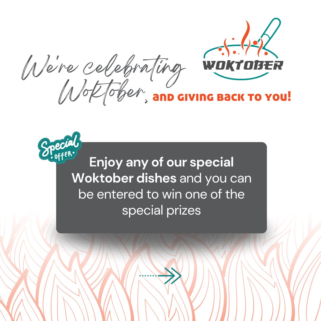 LingsWokShop's tweet image. October is officially Woktober at Ling's Wok Shop! 🎉 Order our mouthwatering limited-time dishes, and you could win a free meal every week for a whole year! 😮

Visit: bit.ly/3PDNbLT for more information and to view our complete Woktober menu.

#LingsWokShop #Woktober
