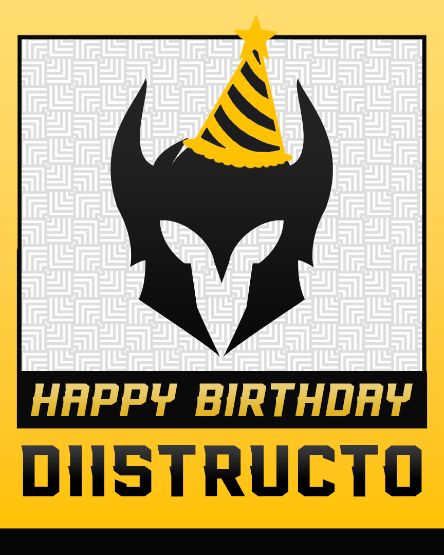 ValkyrieLLC's tweet photo. 🥳🎂 @onlydestructo  🎂🥳 https://t.co/8UmrETmG2m