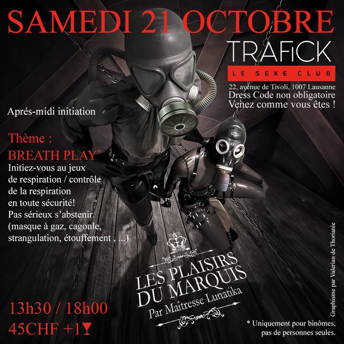 Saturday 21th October from 1:30pm till 6pm at Trafick Club &bull; For this eighth edition, the afternoon will