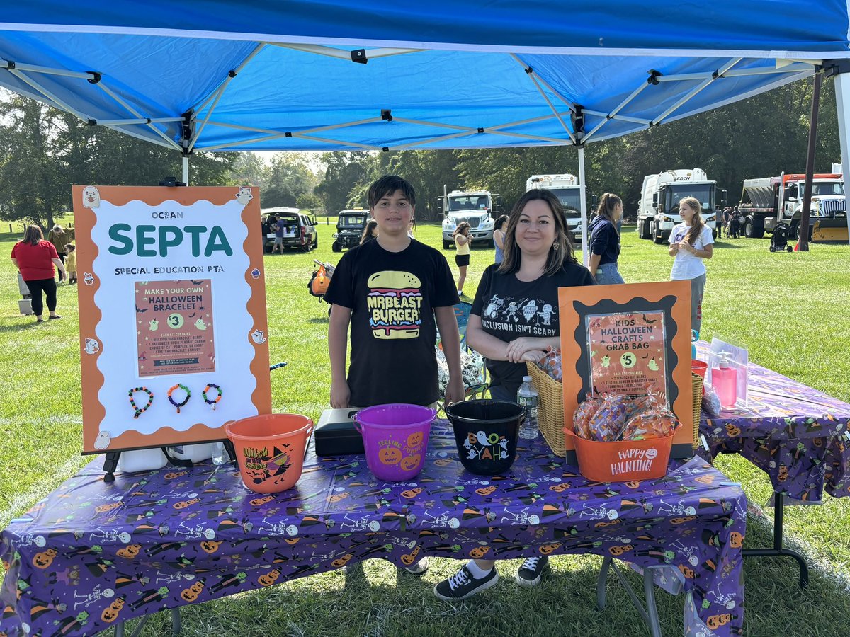 Come on over to the Fall Fest at Joe Palaia park in Ocean! There are so many amazing vendors just like <a href="/OCEANSEPTA/">Ocean Township SEPTA</a> ! Hurry on over for a sensory friendly firetruck ride at 1:00! <a href="/toishopeclub/">TOISHopeClub</a> is glad we were able to help with our amazing volunteer members. #spartanlegacy