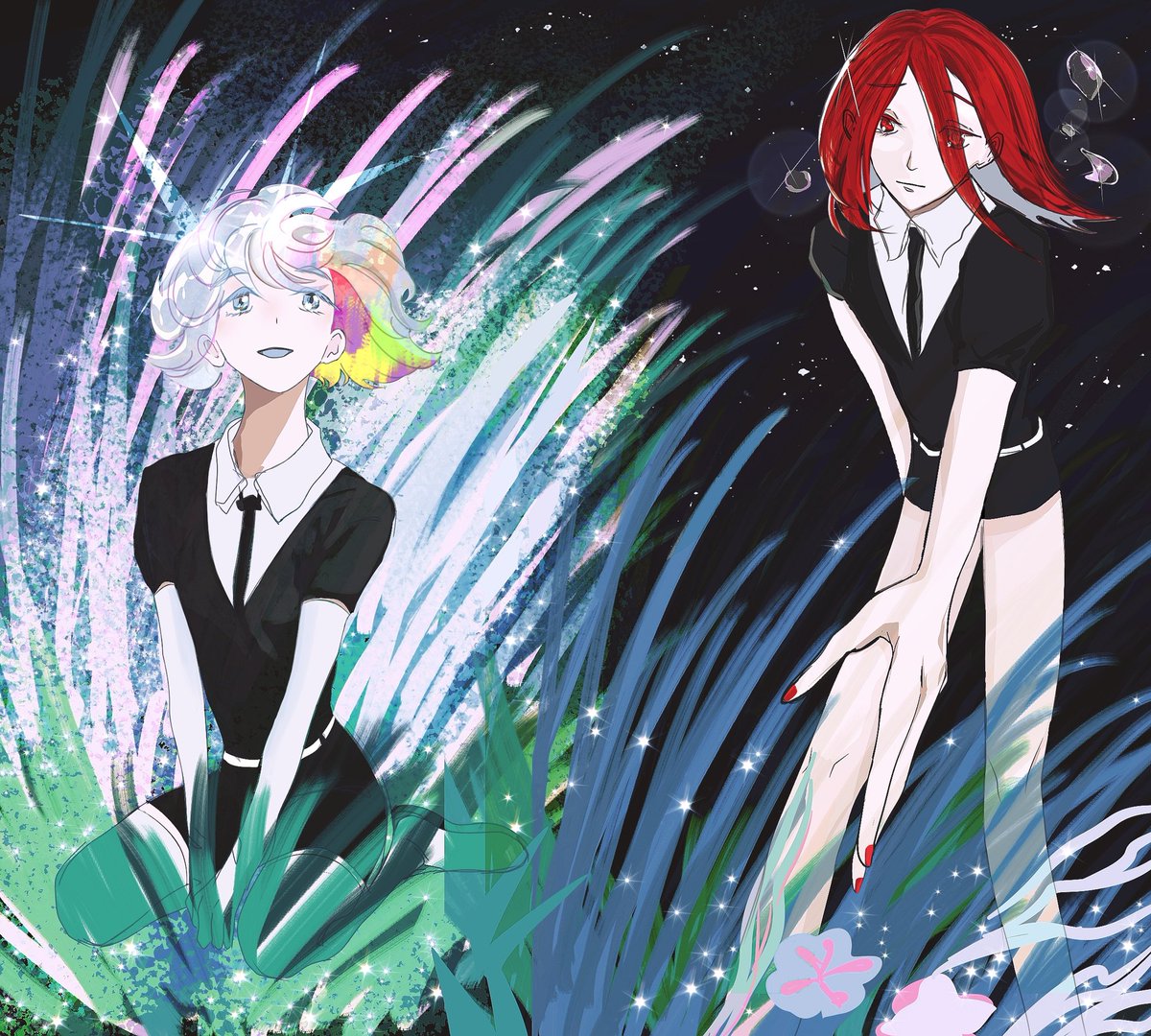 oxlMIbezel's tweet photo. #シンダイの日 
#housekinokuni_fanart 
🌹💎 https://t.co/iYHFSJ3DxH