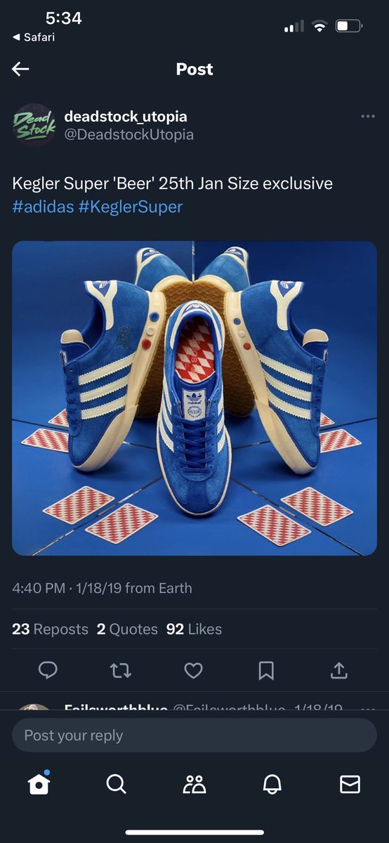 Looking for a pair of these in a size 9 if anyone can help? @dassleresales @DeadstockUtopia @adiFamily_ @RetroSolesUK