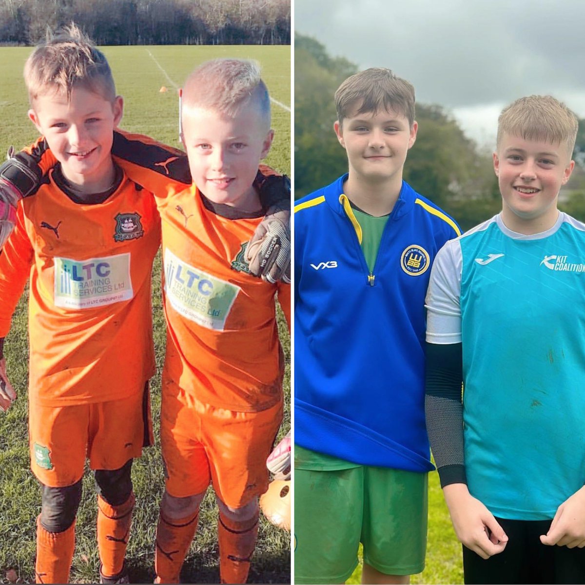Leanne_Howarth's tweet photo. These two smashed it today ππ»π§€π₯ playing against each other rather than teammates this time.
Both got man of the match for their incredible displays ππ»π§€π₯π§€
How much theyβve grown from U9βs to U14βs π«Άπ»π§€π
#gkunion #mates #pafc #argyle #wbbfc #kingsteigntonfc #goalkeepers https://t.co/4wvB0THHSd