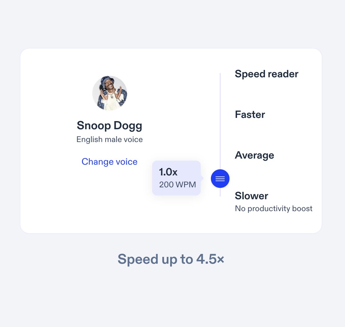 missgeog92's tweet photo. TEACHER AI HACK NUMERO 4:

Need to read something in order to plan? Use speechify to convert the text to voiceover so you can listen and work instead.  Voices aren't robotic, can adjust speed. Can even have snoop dogg reading to you
https://t.co/ShMQNspC55 https://t.co/ES6qYhmPSo