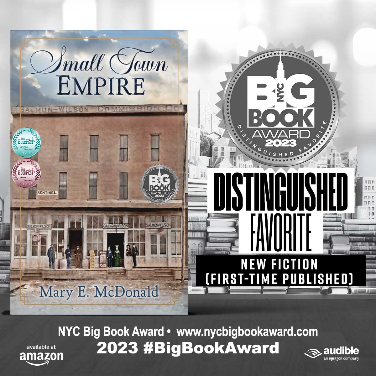 Small Town Empire just won it's third award.
Have you picked up your copy? #Book #BigBookAward