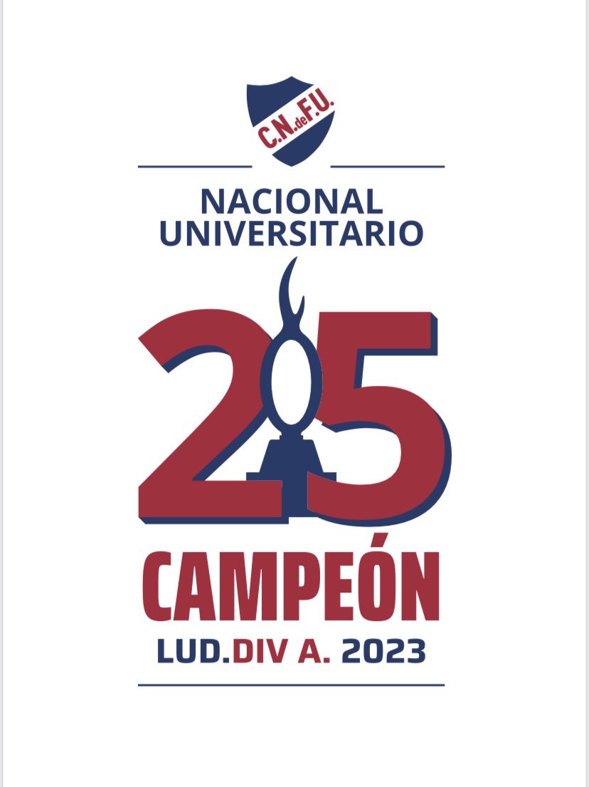 SOMOS CAMPEONES OTRA VEZ 25🏆
#elMásLaureado