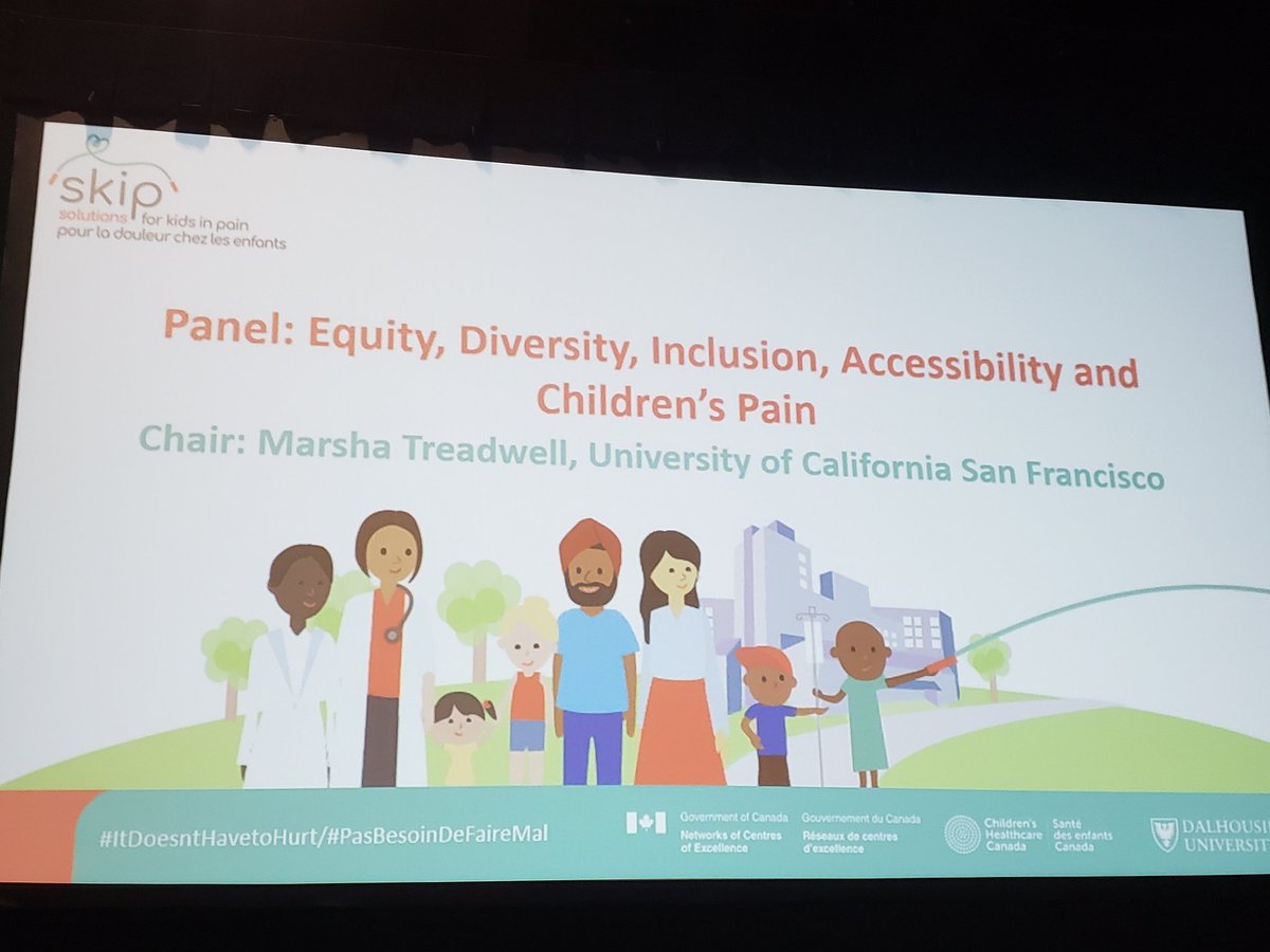 Importance of Equity.  An important discussion.  Check out the SKIP Website kidsinpain.ca for resources and further information.

#ItDoesntHavetoHurt #ISPP2023