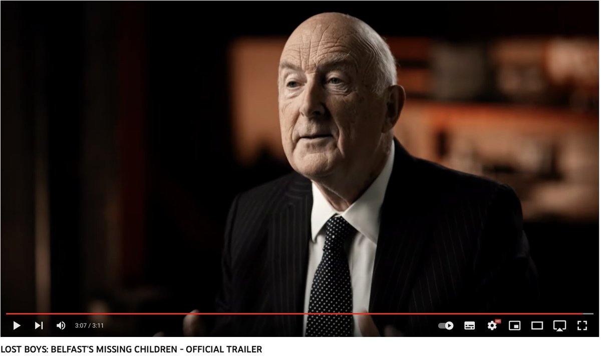 Here is the trailer for Lost Boys, the film about how British intelligence knowingly used paedophiles as agents in dirty tricks in Ireland. As you can see from the trailer, the film features an interview with Colin Wallace the Army psyops officer who first blew the whistle on