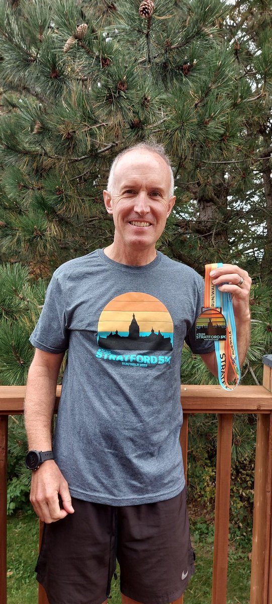simonaldridge27's tweet image. Raced the local 5k this morning.  2nd in my age group , I'm pleased with that. 
#runningover50 #myprocoach #stratford5km
