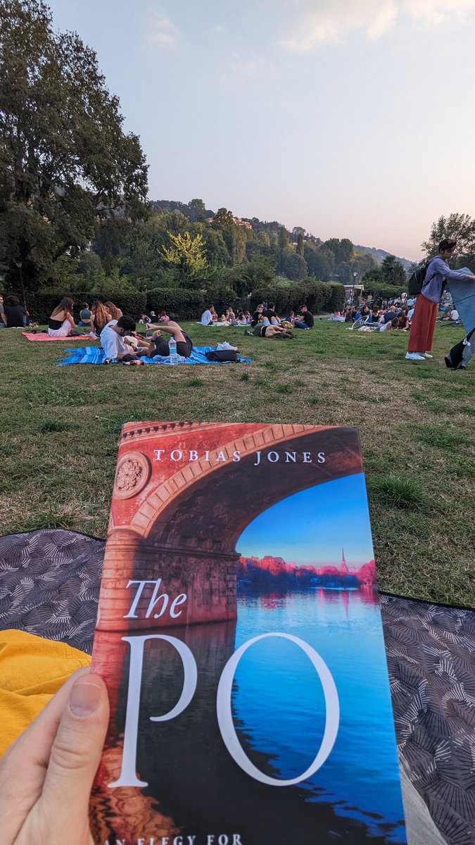 edtrowbridge's tweet photo. Starting "The Po: An Elegy for Italy's Longest River" by @Tobias_Italia in an appropriate location. https://t.co/EHlud2M7eg