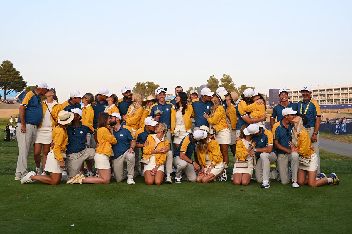 Spot Viktor...😂

#TeamEurope | <a href="/RyderCupEurope/">Ryder Cup Europe</a>