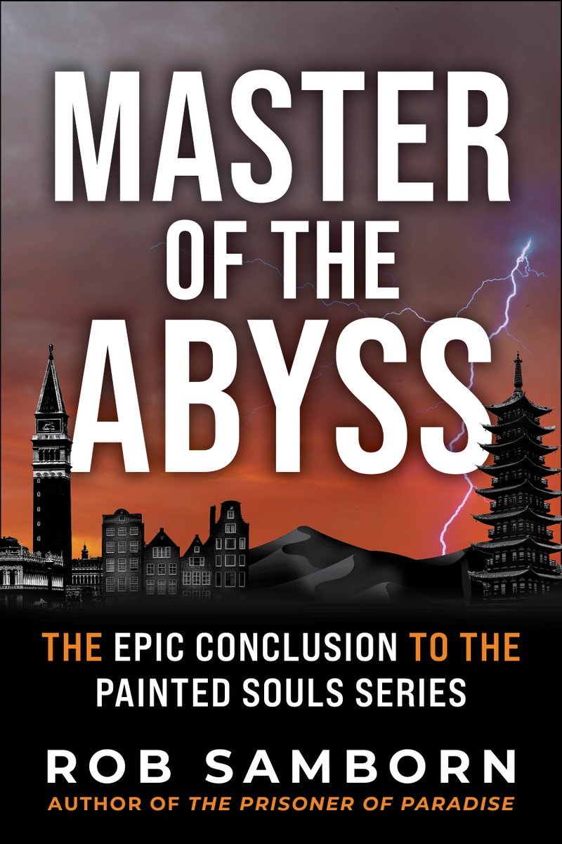 Crazy excited to share the cover for MASTER OF THE ABYSS, the third book in my Painted Souls series. 

This globe-trotting, dual-timeline thriller releases Nov. 28, 2023.

Cover art by Ter33 Design
 #books #booktwt #writerslift #read #write #venice #thriller #HistoricalFiction