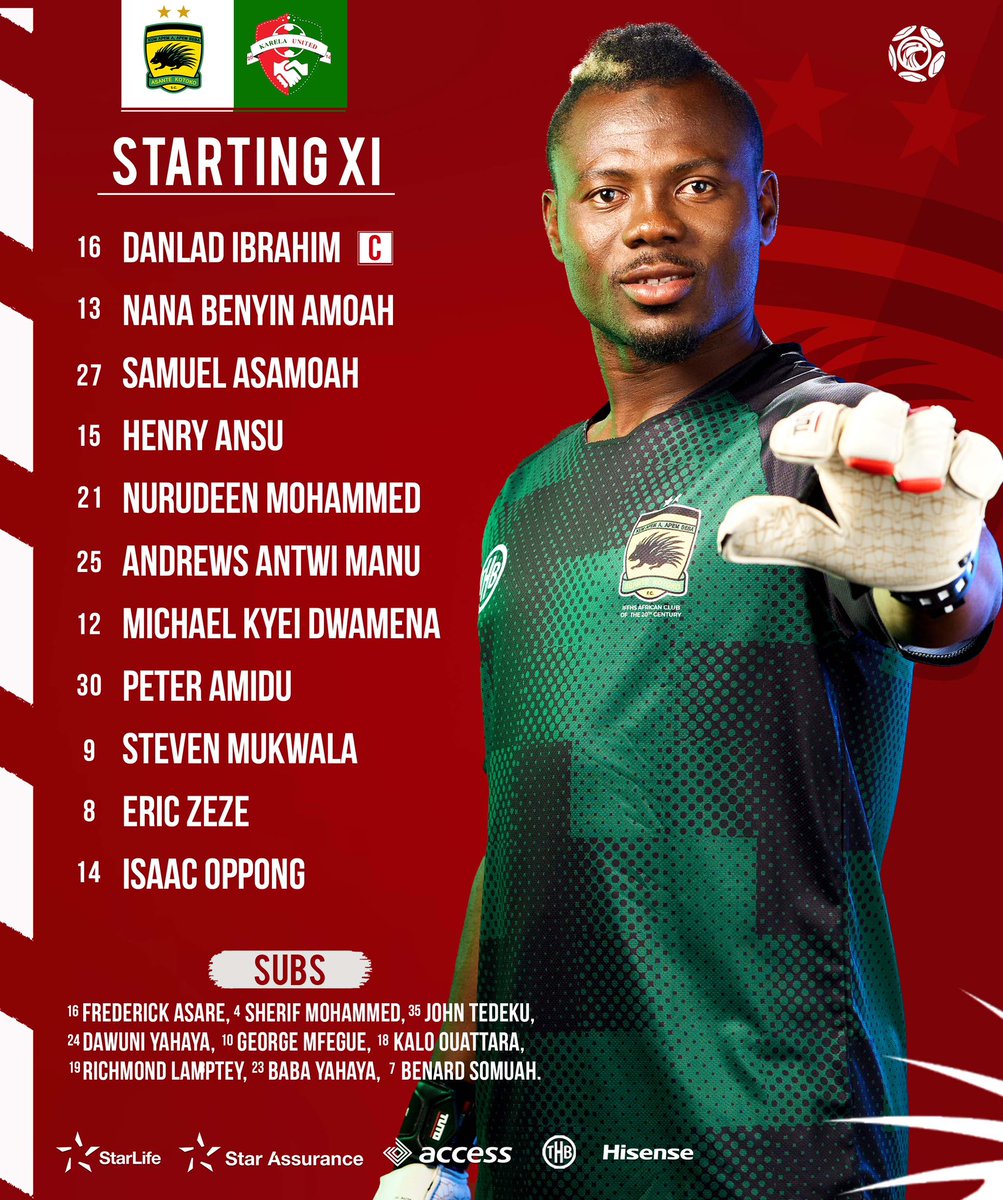 AsanteKotoko_SC's tweet photo. Our Warriors to face Karela United.

#GPLMD3 
#AKSC #Fabucensus https://t.co/eE2Jnhk8CN