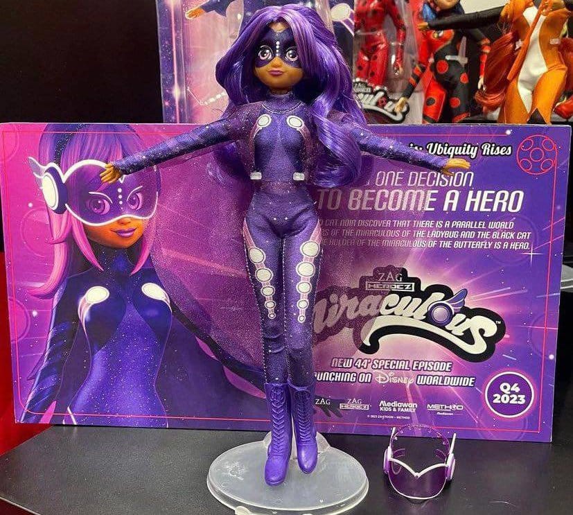 Hesperia, Ubiquity e Nino, novas notícias de Miraculous World