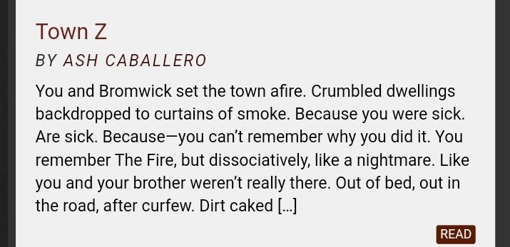 halfdeadz's tweet photo. "Town Z" my debut short story is free to read at https://t.co/ljqCmxtN4R Check it out if you haven't 🔥 https://t.co/DF5TUzOVHv