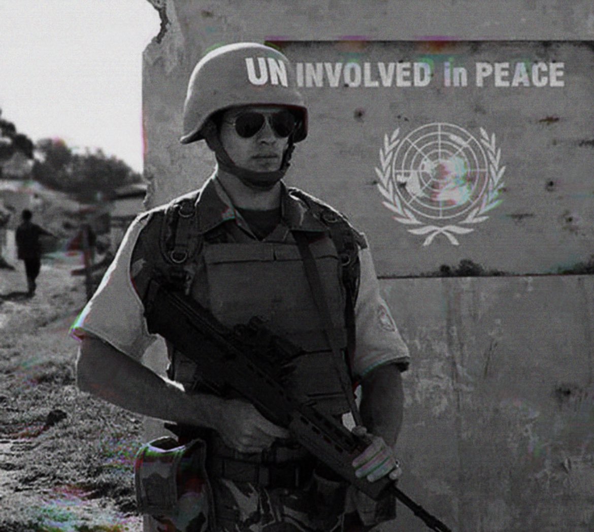 The UN arrives in Artsakh. Following the complete ethnic cleansing of the population. Thank you for nothing.