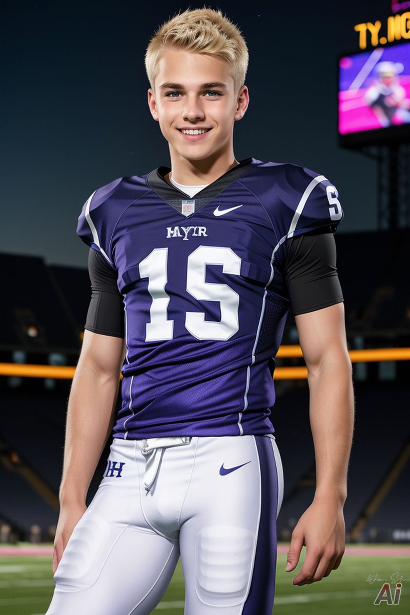 SilverstarAI's tweet photo. #stablediffusion #AIart #collegeboys #collegejocks #jocks #football #hotguys #maleart #thisguydoesnotexist

https://t.co/GSmXsVB6vQ https://t.co/NNASqoPMfv