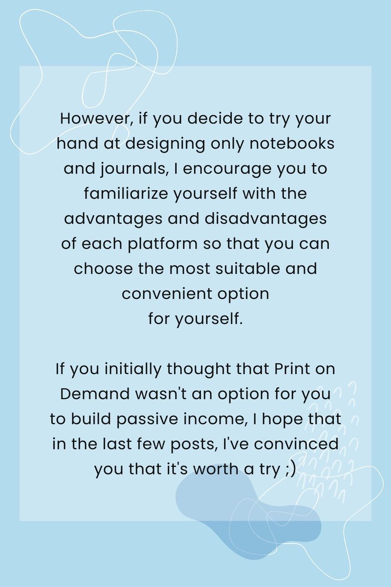 PoD_Tips's tweet photo. Amazon KDP isn't the only option. Moreover, it might turn out  that selling even your simple graphics can be easily scalable, thus  increasing your earning potential ;)
#PrintOnDemand #PassiveIncomeIdeas #amazonkdp #Redbubble #PrintOnDemandTips #PODTips #GraphicsForMoney https://t.co/Eo2F2rBymU