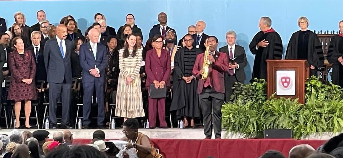I am honored to have been apart of the Inauguration ceremony for the first Black woman President of Harvard University. Congratulations President Claudine Gay!