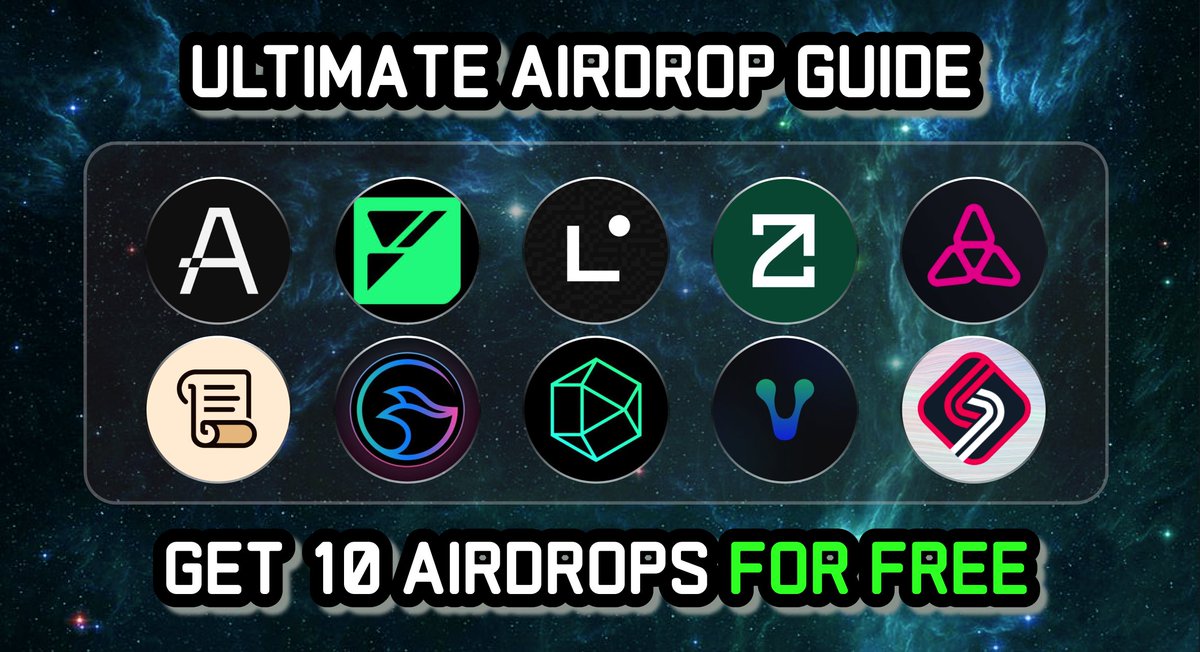 DeFiMidas's tweet photo. Earning $100,000 without any expenses? It's possible with airdrops!

I've compiled a list of 10 airdrops you can get for FREE!

Don't waste time! Check out the thread below👇🧵 https://t.co/veM2s0zLaO