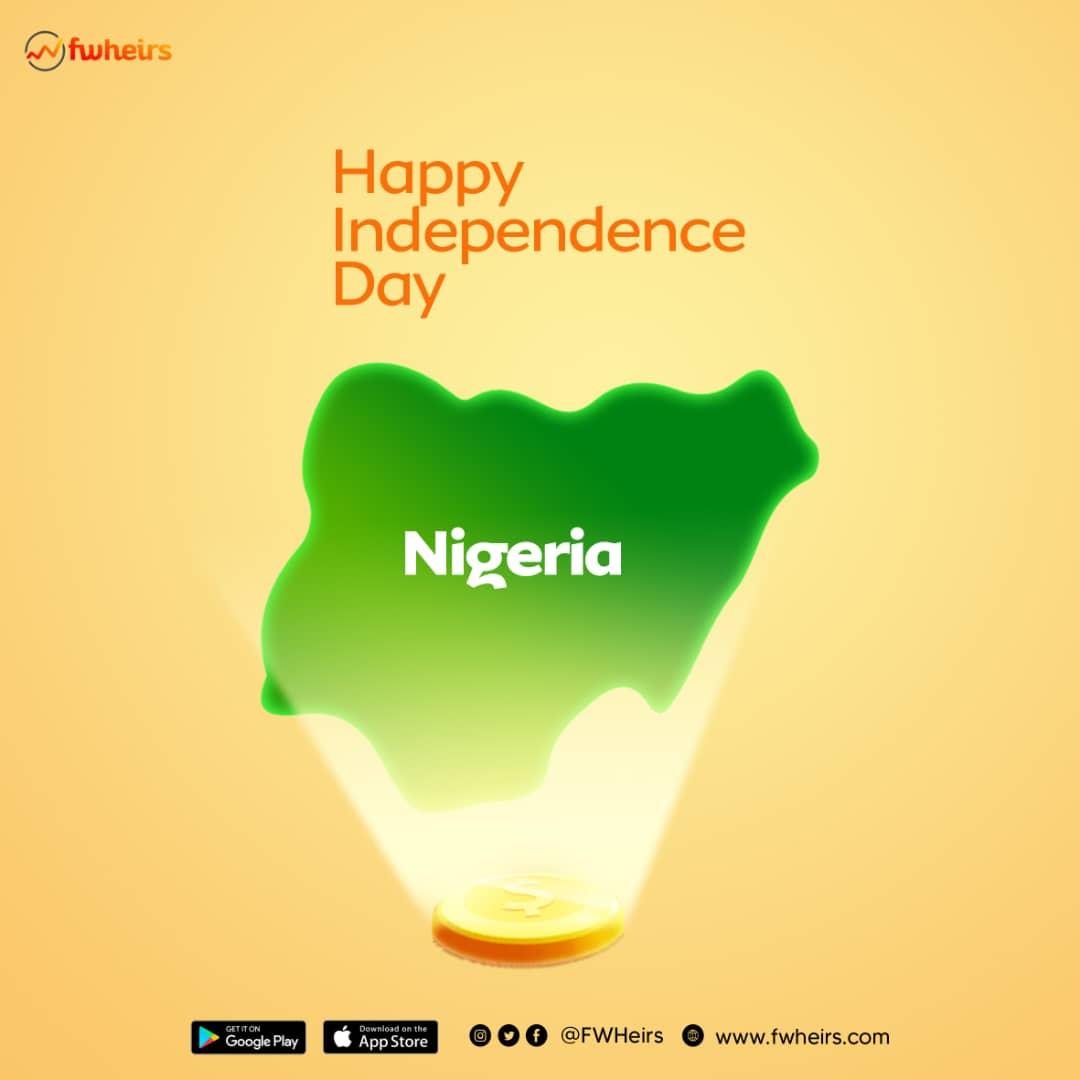 FWHeirs's tweet photo. Happy Independence Day Nigeria!🇳🇬

https://t.co/CupofforGT 

#Nigeria
#NigeriaAt63
#IndependenceDay 
#IndependenceDayNigeria
#FWHeirs https://t.co/O6U2MVbdmY