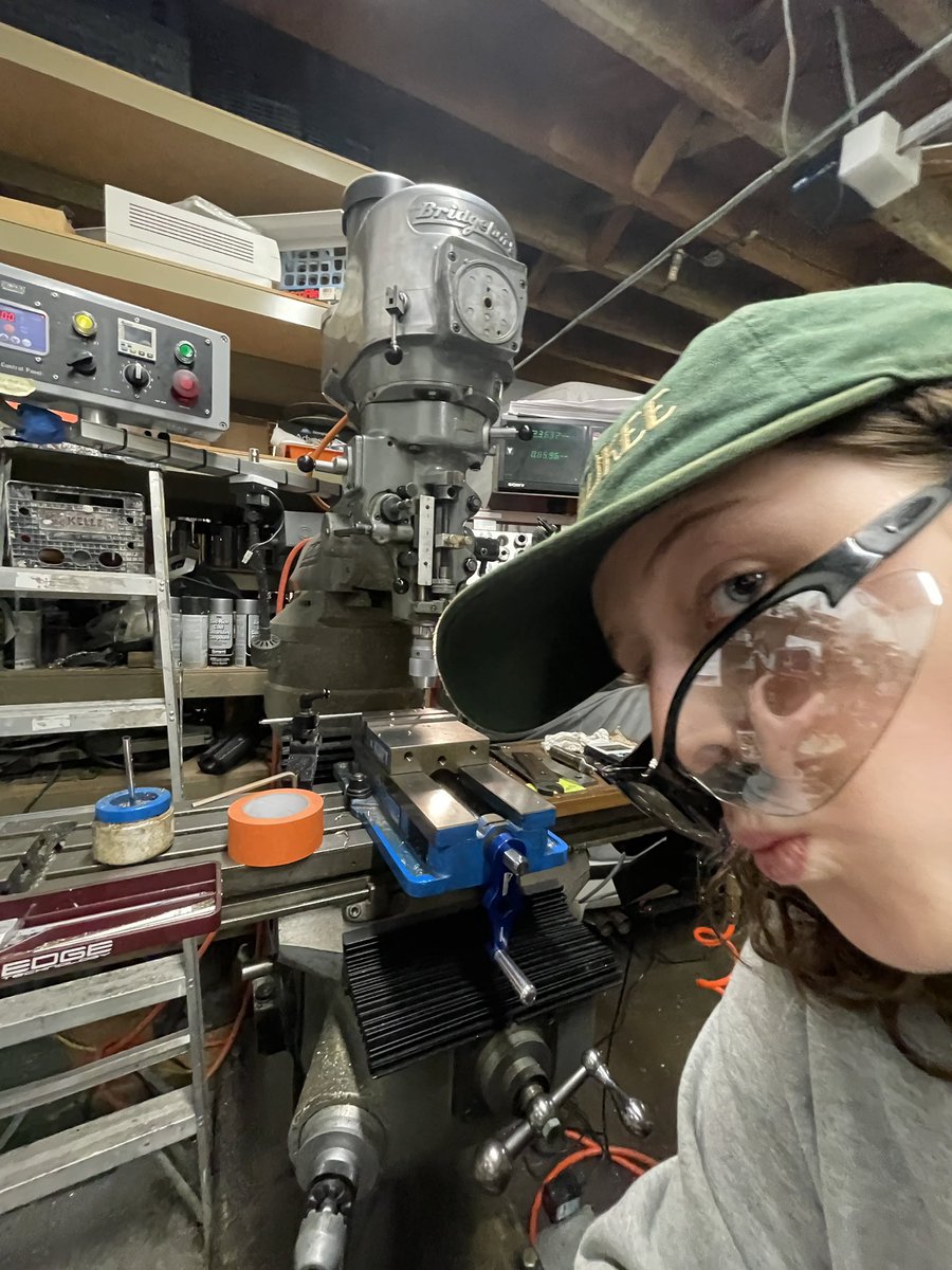 audkal17's tweet photo. nothin like some silly little imprecise machining to get a day going https://t.co/LQClSfkcuW