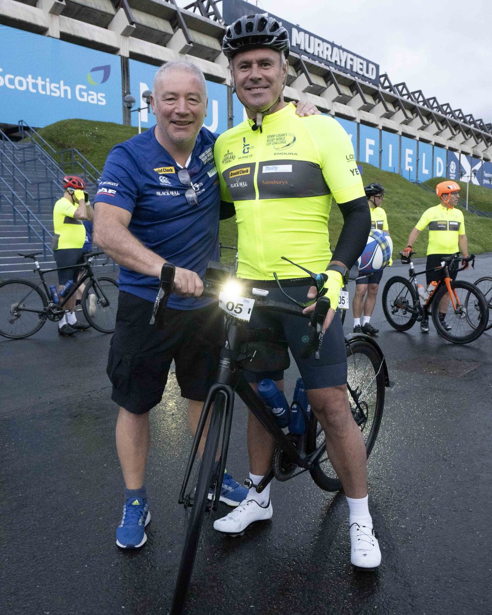 Scottish Rugby icon Kenny Logan is leading a star-studded team on a seven-day, 700-mile endurance challenge from Edinburgh to Paris to raise £555,555 for the My Name’5 Doddie Foundation.

Support the team ➡️ bit.ly/3EZcphB