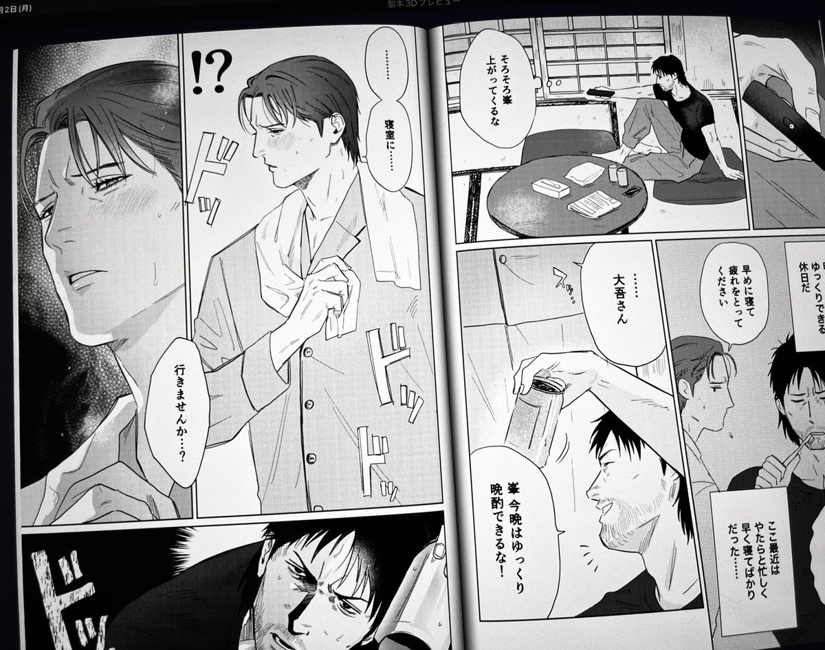 製本プレビューを見てこの絵の感じで印刷されるのに耐えうるかしばらく悩んでたけどまあマジで無理だなと思うまで少し描いてみっか!ちょうどフェ…描きたかったしいきなり!フェ…させよ 