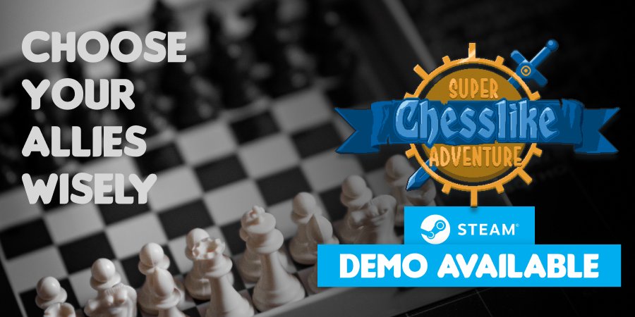Super Chesslike Adventure - DEMO OUT NOW! tweet media