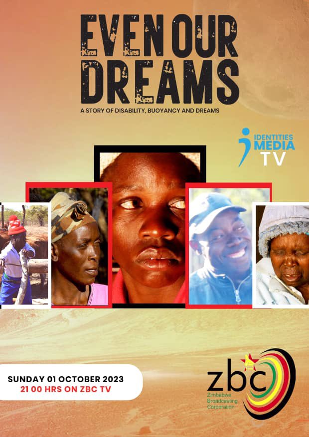 Identities Media Holdings (@identitiesh) on Twitter photo Many of you been asking us about #EvenOurDreams the film, happy to announce the chance to watch it on <a href="/zbctvofficial/">ZBC TV</a> this evening at 9pm! Do make a date! EODs is a production of #IdentitiesMedia produced and directed by <a href="/Nyarimash/">Advocate Nyari Mashayamombe</a> featuring #PeopleWiyhDisabilities #PWDs Many of you been asking us about #EvenOurDreams the film, happy to announce the chance to watch it on <a href="/zbctvofficial/">ZBC TV</a> this evening at 9pm! Do make a date! EODs is a production of #IdentitiesMedia produced and directed by <a href="/Nyarimash/">Advocate Nyari Mashayamombe</a> featuring #PeopleWiyhDisabilities #PWDs