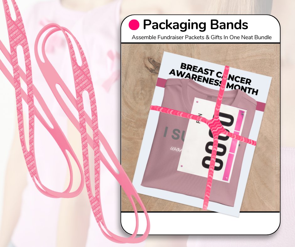 Ad_Bands's tweet photo. Use these Pink Packaging Bands to hand out packets on race day! Because it’s reusable, patrons will take them home and use them over and over again!

Learn more here: https://t.co/6yqSeU1cQJ
 
#breastcancerawareness #breastcancerawarenessmonth #breastcancersupport #breastcancer https://t.co/nYuFdRKKO2