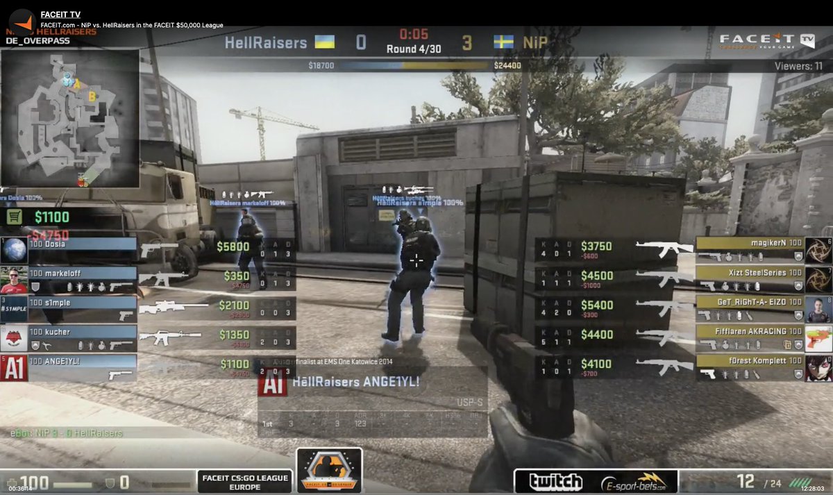 Also quite poetic that Simple was in the very first match I worked on and the very final CSGO match I worked on.