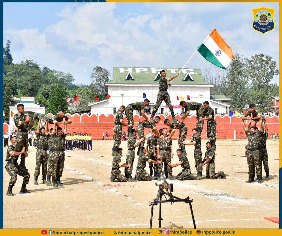 himachalpolice's tweet photo. #PassingOut #Parade #22ndRTC #Inspection #Salute #Smart #MarchPast #DGP_HP #PTC #Daroh #Kangra #Himachal #HPPolice
(3/3) https://t.co/EG32i8LYJ5