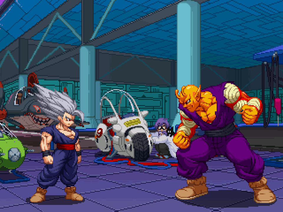 PanshPixel's tweet photo. I spriting Orange Piccolo just for fun and tbh it turned out better than I expected 😄 #Pixelart #DragonBall https://t.co/z9X5Zyhtct